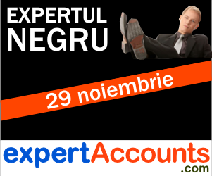 Expertul negru îţi oferă 100 de zile de relaxare totală pentru ExpertAccounts.com!