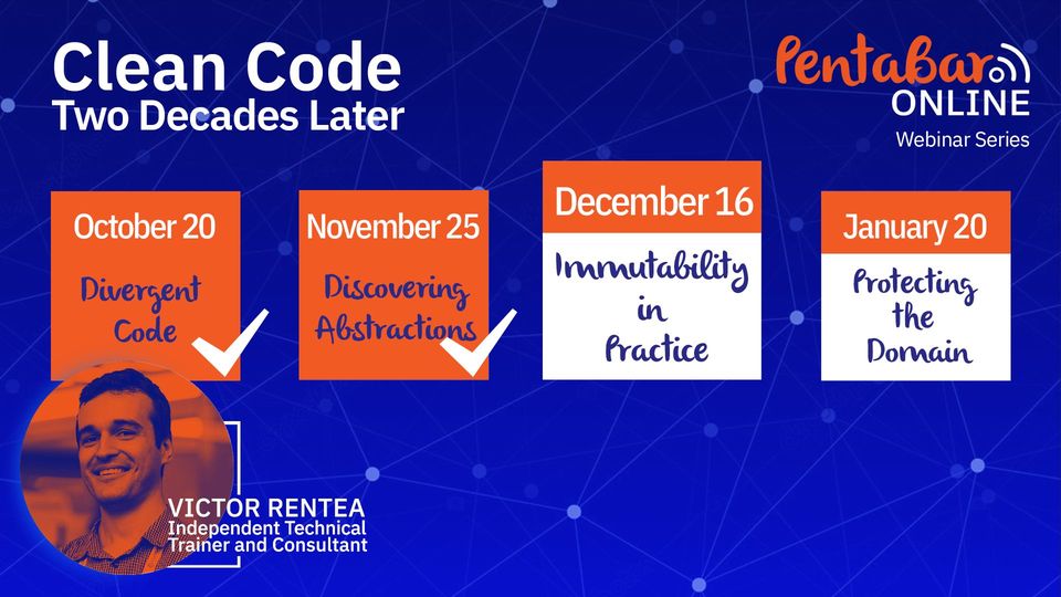 PentaBAR Webinar Series - 3/4 Clean Code – Immutability in Practice