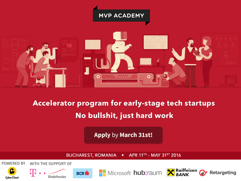 Investiții de 1 milion USD și 13 produse lansate pe piața globală de absolvenții programului de accelerare MVP Academy