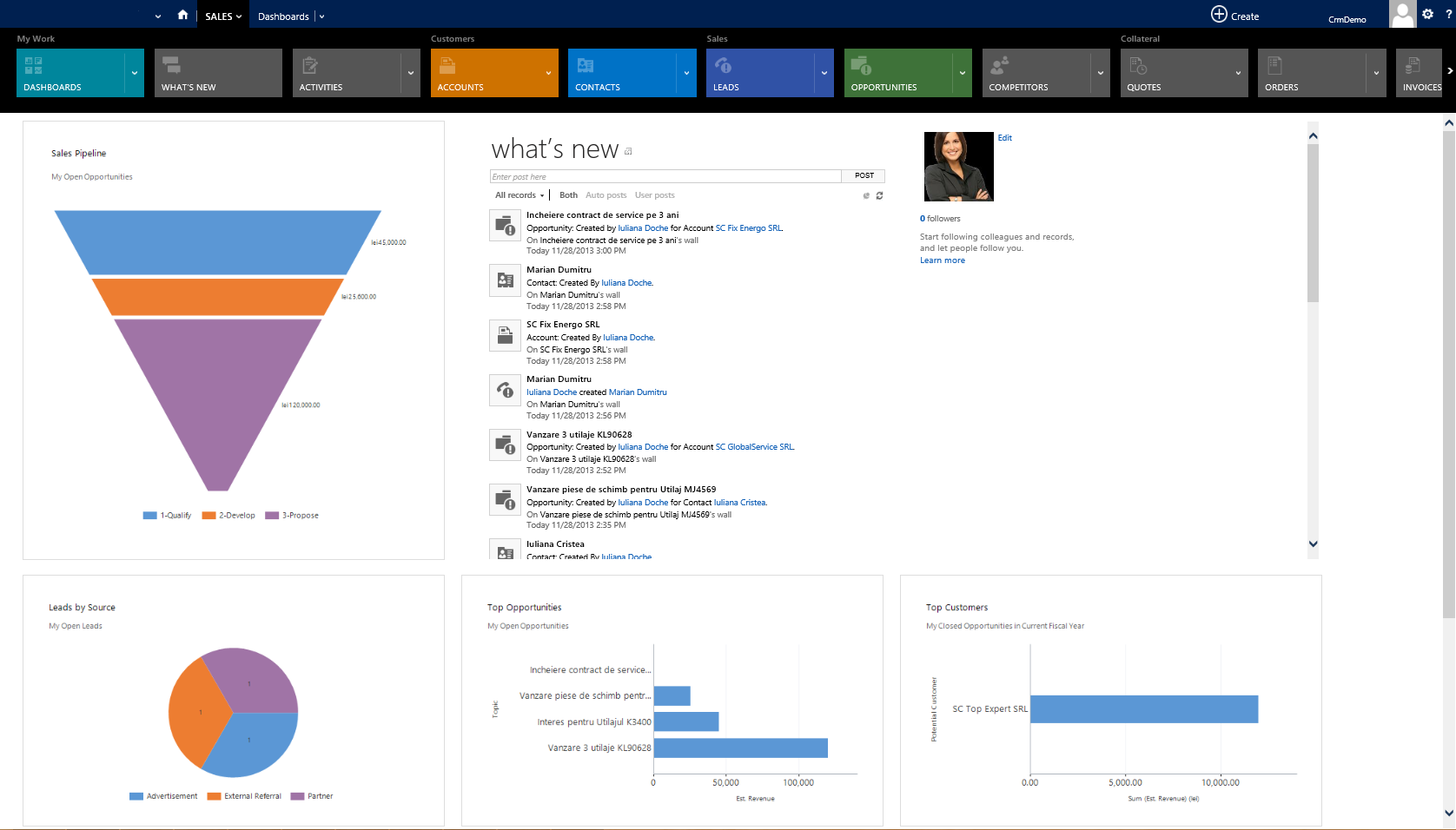 Afaceri mai competitive cu noua versiune a sistemului CRM de la Senior Software