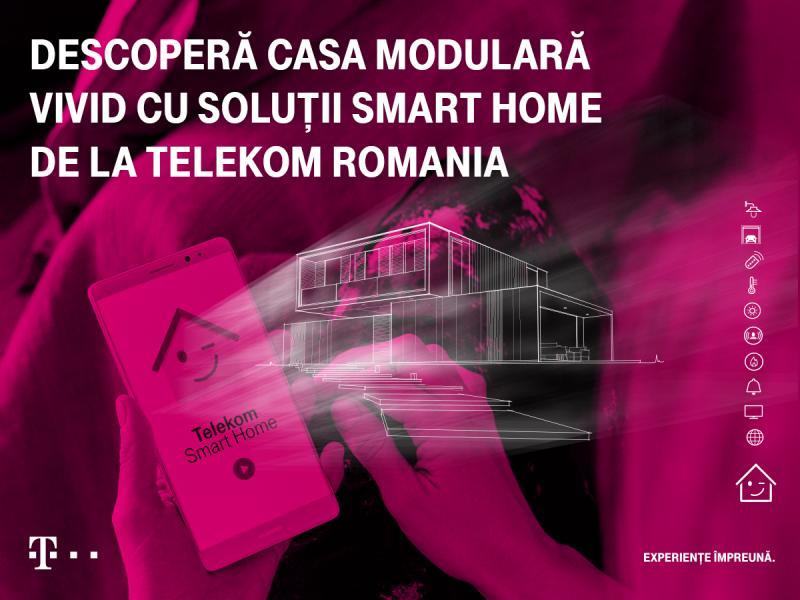 Telekom și Vivid prezintă prima casă modulară inteligentă din România