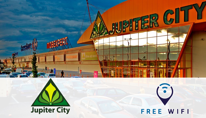 FreeWiFi® la Jupiter City Shopping Center Pitesti