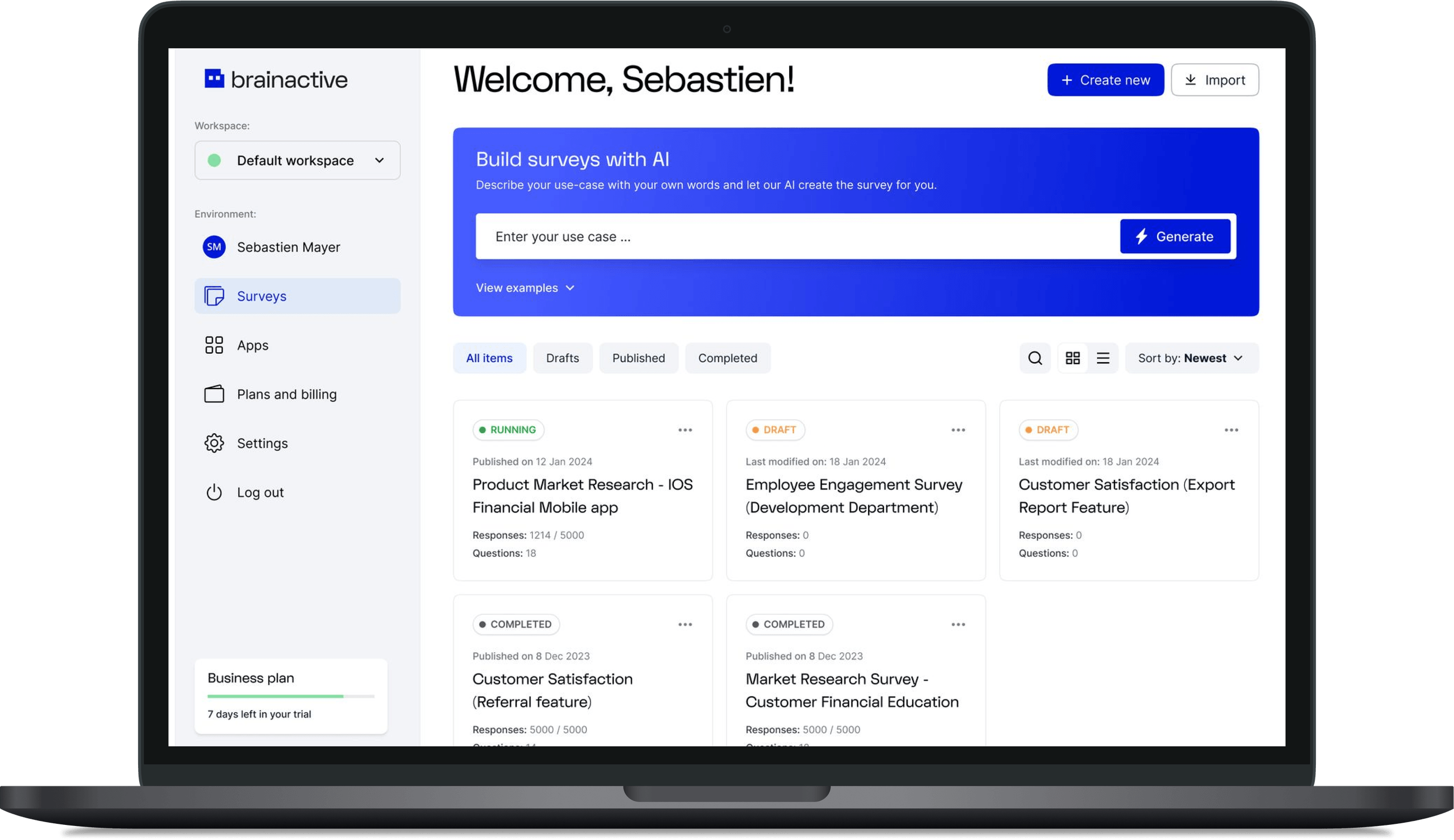 Brainactive.ai - AI Assisted Market Research