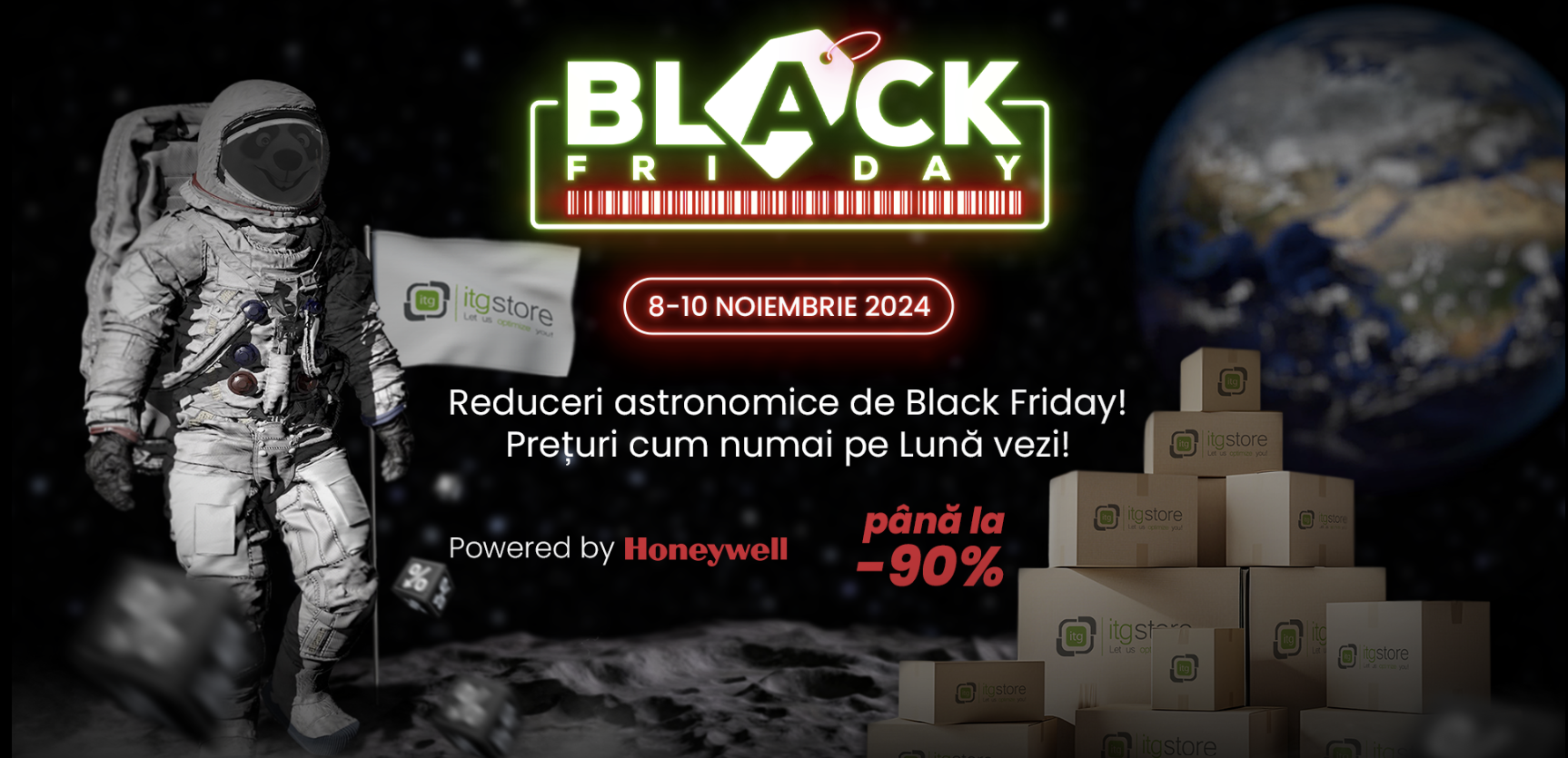 #BlackFridayB2B - ITG Store anunță Campania Black Friday 2024 cu reduceri de până la 90% pentru companii