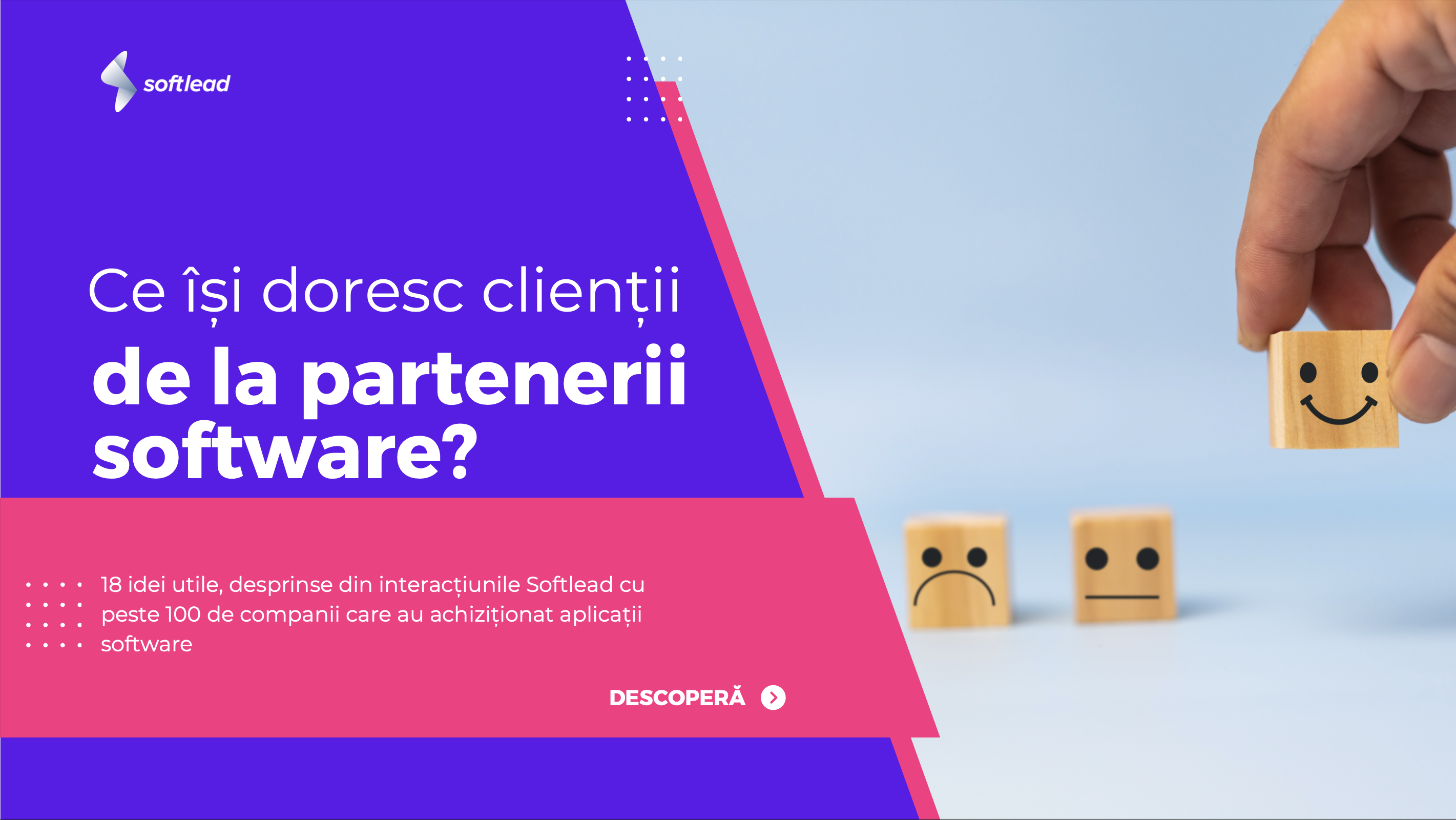 Softlead lansează un eBook dedicat companiilor software ce conține topul celor mai importante așteptări pe care le au clienții de la furnizorii IT