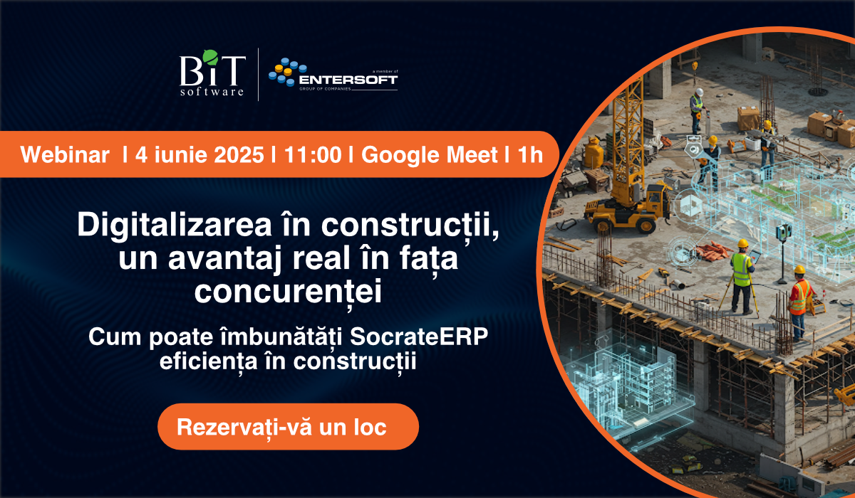 [Webinar] Digitalizarea în construcții, un avantaj real în fața concurenței