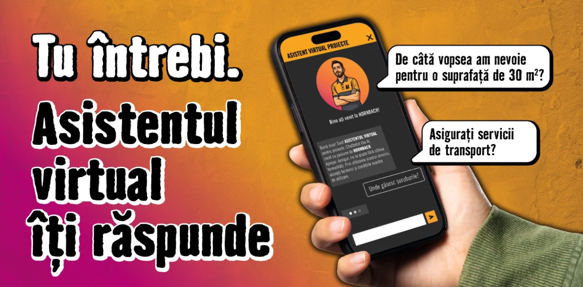 HORNBACH lansează primul asistent virtual bazat pe AI pentru proiecte DIY din piața de bricolaj din România