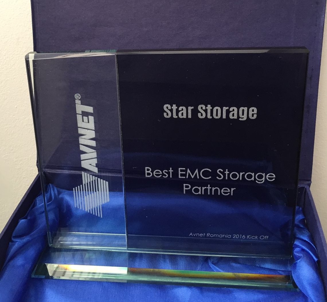 Star Storage primeste premiul pentru Best EMC Storage Partner