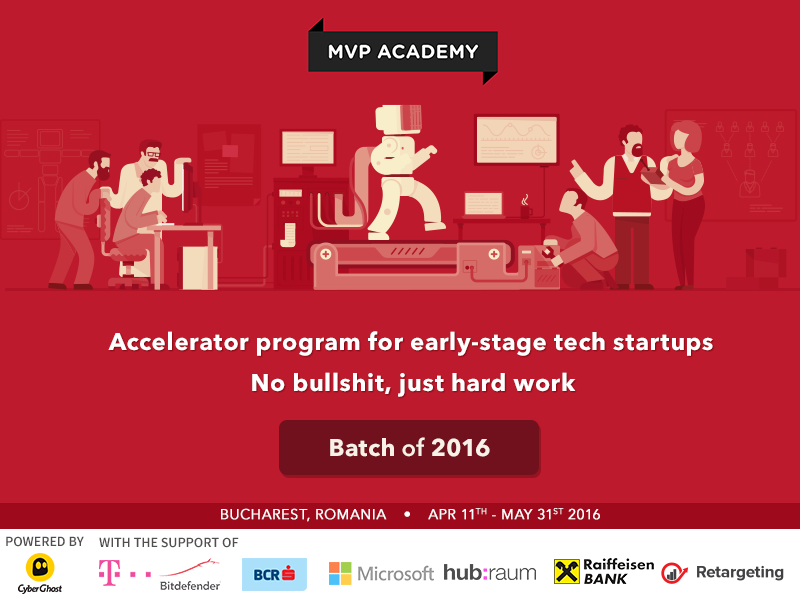 17 startup-uri tech cu potențial global admise în programul de accelerare MVP Academy