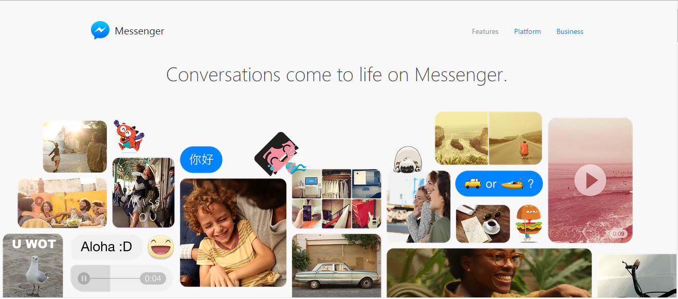 Facebook lansează Messenger in browser