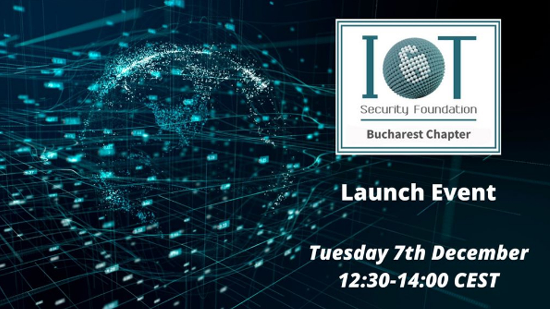 IoTSF Bucharest - Chapter Launch
