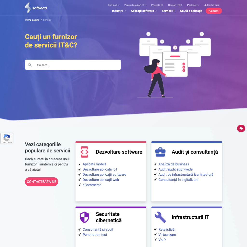 Cau i Un Furnizor De Servicii IT C Softlead